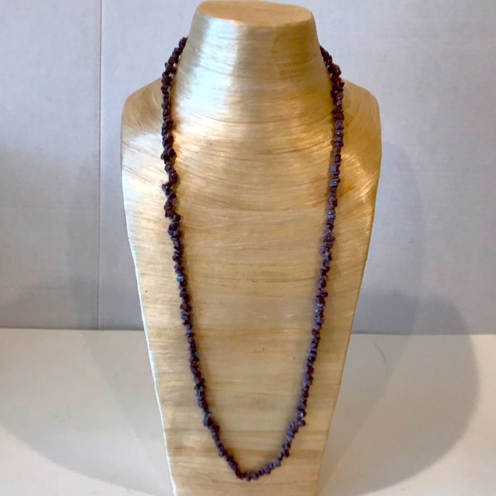 Purple Stone necklace  